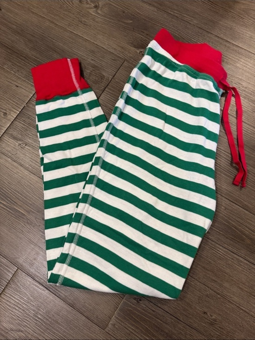 Hanna Andersson Striped Long John Joggers Pajamas. Unisex S. Like New!❤️💚